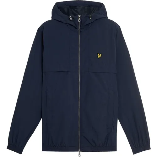 Light Jackets, male, , Size: XL Lightweight Ripstop Jacket - Lyle & Scott - Modalova