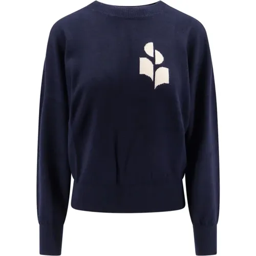 Crew-neck Wool Cotton Blend Sweater - Isabel Marant Étoile - Modalova