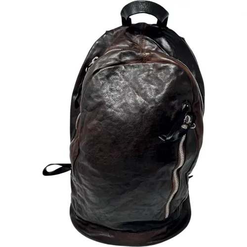 Backpacks, male, , Size: ONE SIZE Handmade Leather Backpack - Campomaggi - Modalova