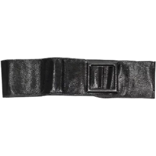 Pre-owned Leather belts , female, Sizes: ONE SIZE - Saint Laurent Vintage - Modalova