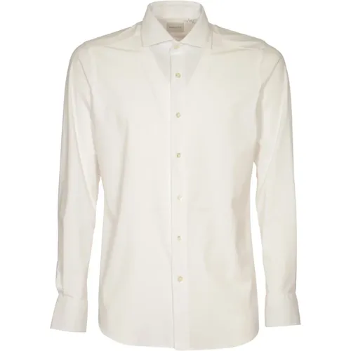 White Shirts for Men , male, Sizes: 4XL, M - Bagutta - Modalova