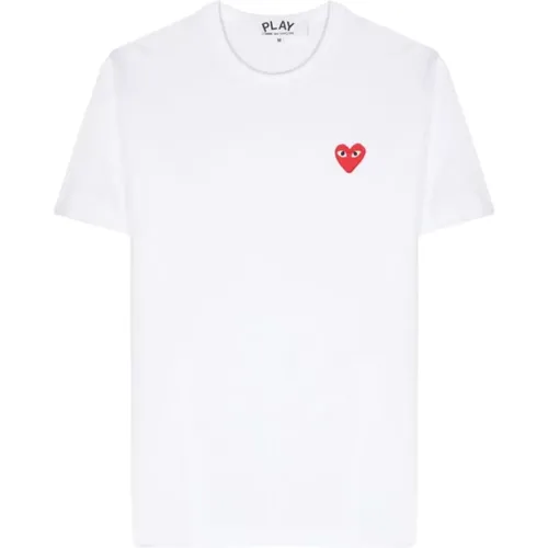 T-Shirts, male, , Size: 2XL T-Shirt - Comme des Garçons Play - Modalova