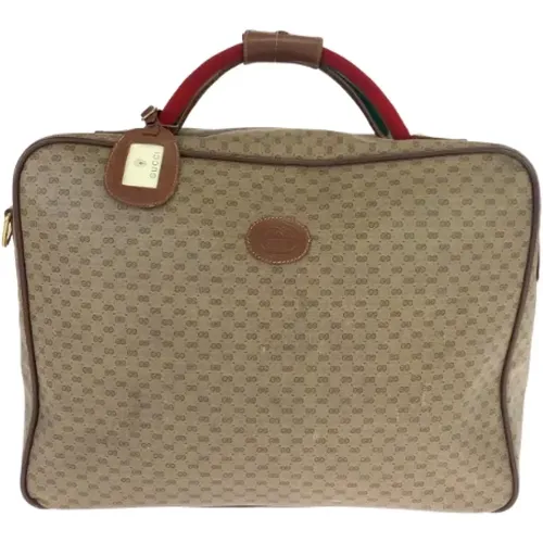 Pre-owned Canvas gucci-bags , female, Sizes: ONE SIZE - Gucci Vintage - Modalova