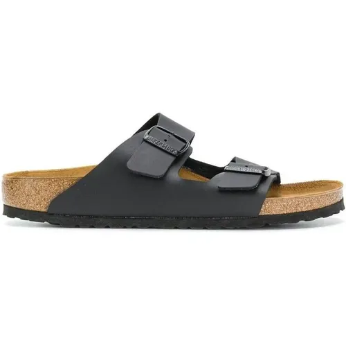 Sandalen Arizona Naturleder , Herren, Größe: 42 EU - Birkenstock - Modalova