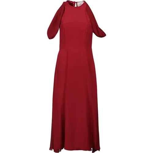 Silk Midi Dress , female, Sizes: S, M, XS - Crida Milano - Modalova