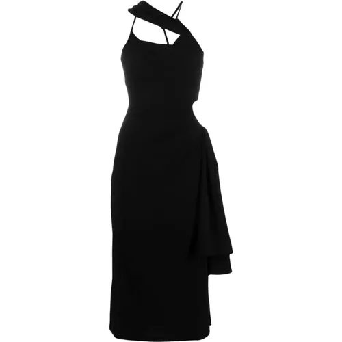 Draped Asymmetric Dress , female, Sizes: M, S - Jacquemus - Modalova