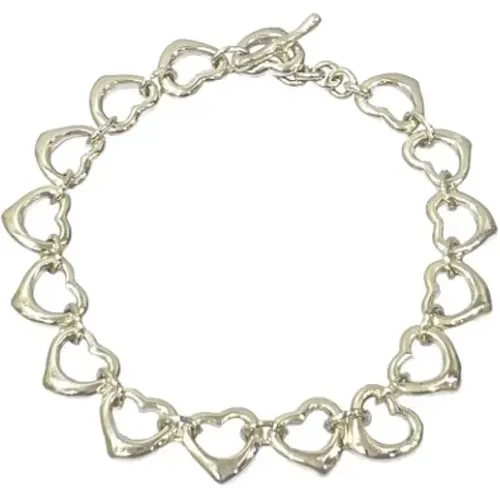 Pre-owned Jewellery, female, , Size: ONE SIZE Pre-owned Silver bracelets - Tiffany & Co. Pre-owned - Modalova