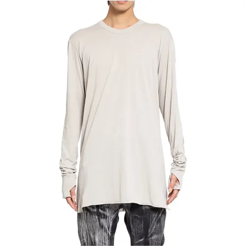 Basic LS T-Shirt, Regular Fit, Grey , male, Sizes: XL, L, M - Boris Bidjan Saberi - Modalova