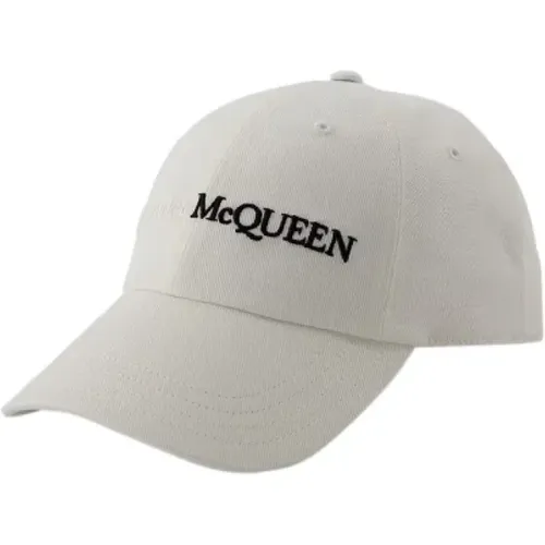 Caps, female, , Size: ONE SIZE Cotton hats - alexander mcqueen - Modalova