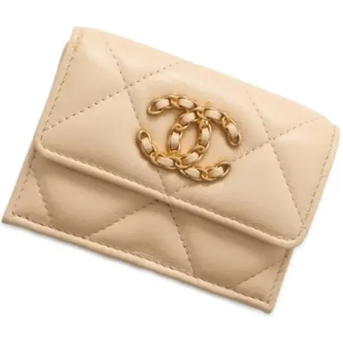 Pre-owned Wallets, female, , Size: ONE SIZE Pre-owned Leather wallets - Chanel Vintage - Modalova