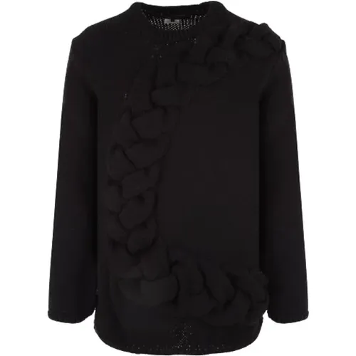 Knit Sweater with Cable Detail , male, Sizes: S, L, M - Comme des Garçons - Modalova