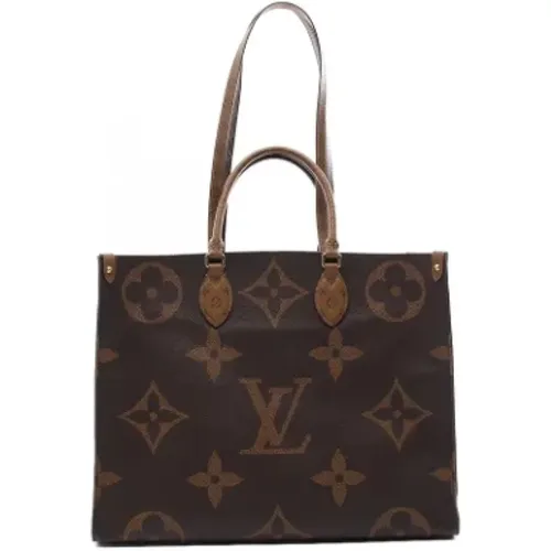 Pre-owned Tote Bags, female, , Size: ONE SIZE Pre-owned Canvas louis-vuitton-bags - Louis Vuitton Vintage - Modalova