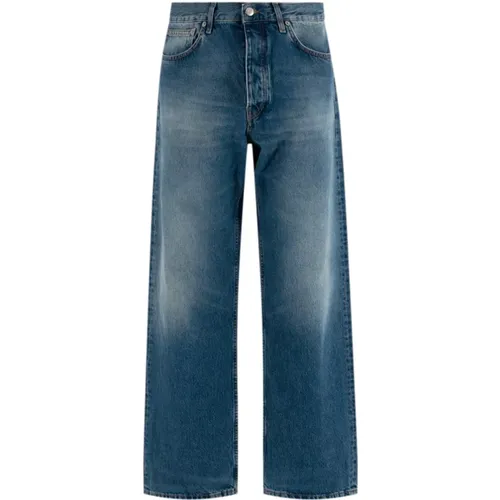 Lockere Denim Jeans mit Mittlerer Waschung , Herren, Größe: W36 - Sunflower - Modalova