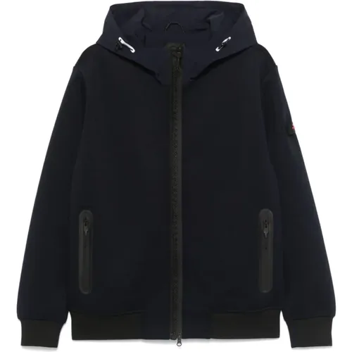 Sweater with Zip Fastening Hood , male, Sizes: L, M - Peuterey - Modalova