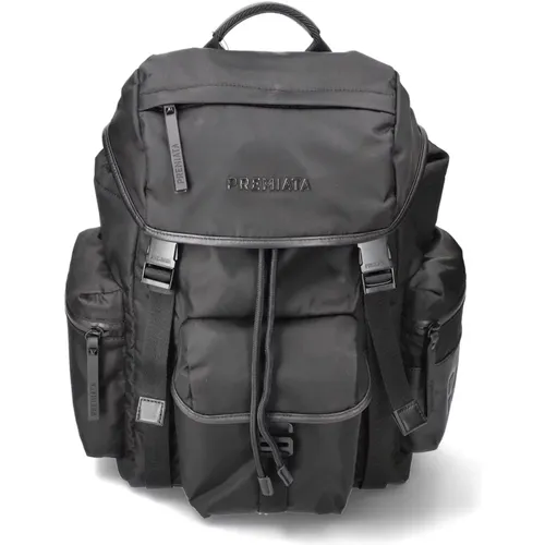 Stylish Nylon Backpack for Men , male, Sizes: ONE SIZE - Premiata - Modalova