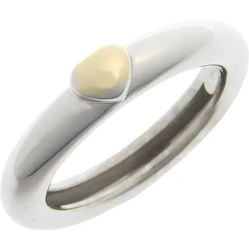 Pre-owned Jewellery, female, , Size: ONE SIZE Pre-owned White Gold rings - Tiffany & Co. Pre-owned - Modalova