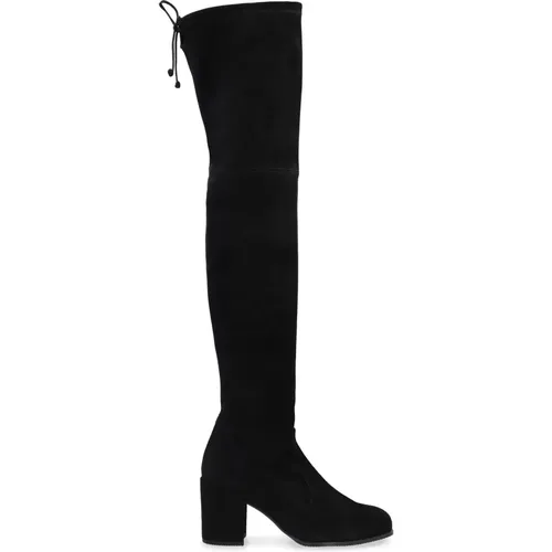 Stretch-Wildleder Overknee-Stiefel - Stuart Weitzman - Modalova