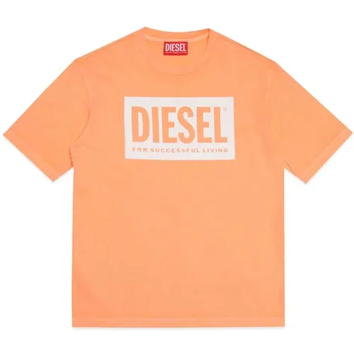 Fluo Logo T-shirt Diesel - Diesel - Modalova