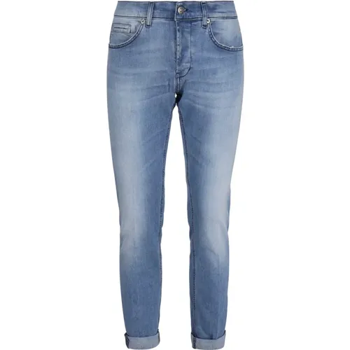 George Slim-Fit Jeans , male, Sizes: W38 - Dondup - Modalova