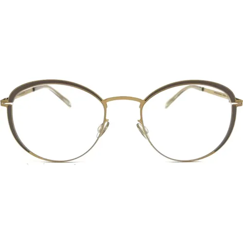 Glasses, female, , Size: 49 MM Metallic Optical Frames for Women - Mykita - Modalova