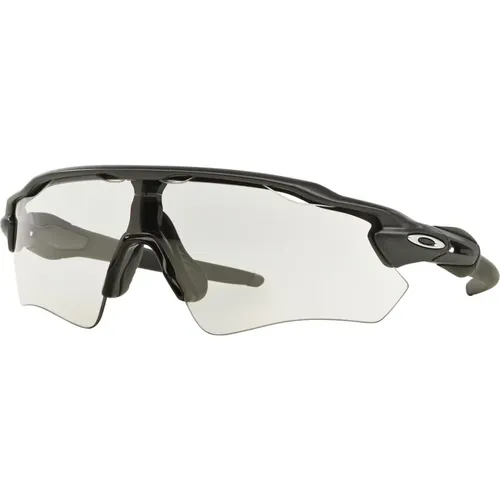 Steel/Clear Black Photochromic Sungles , male, Sizes: 38 MM - Oakley - Modalova