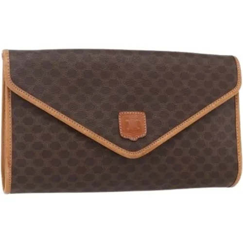 Pre-owned Clutches, female, , Size: ONE SIZE Pre-owned Plastic Clutch - Celine Vintage - Modalova