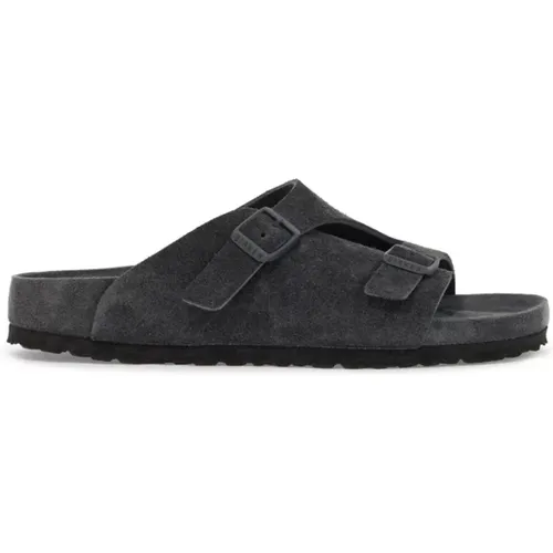 Sliders, male, , Size: 6 US Zürich Narrow Fit Slides - Birkenstock - Modalova