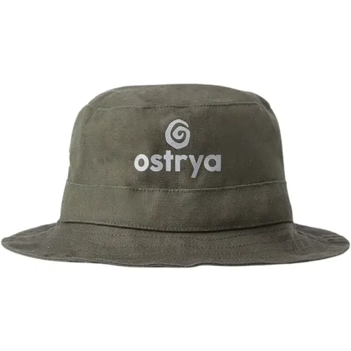 Logo Print Bucket Hat Ostrya - Ostrya - Modalova
