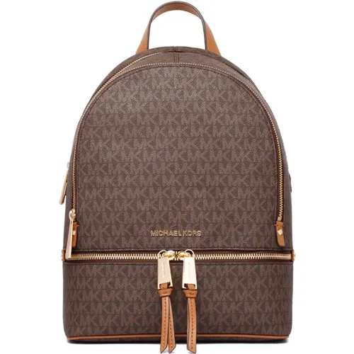 Backpacks, female, , Size: ONE SIZE Rhea Medium Backpack - Michael Kors - Modalova