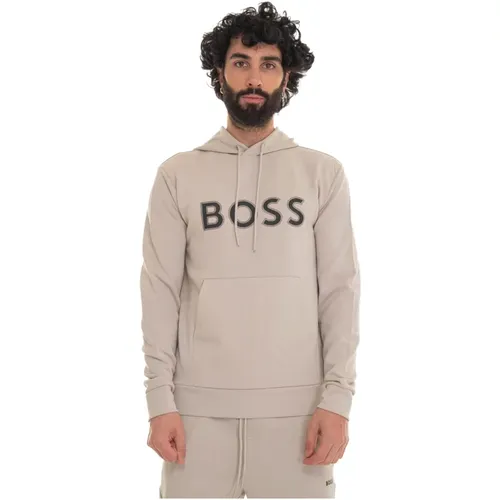 Soody1-50504750271 Sweatshirt with hood , Herren, Größe: L - Boss - Modalova