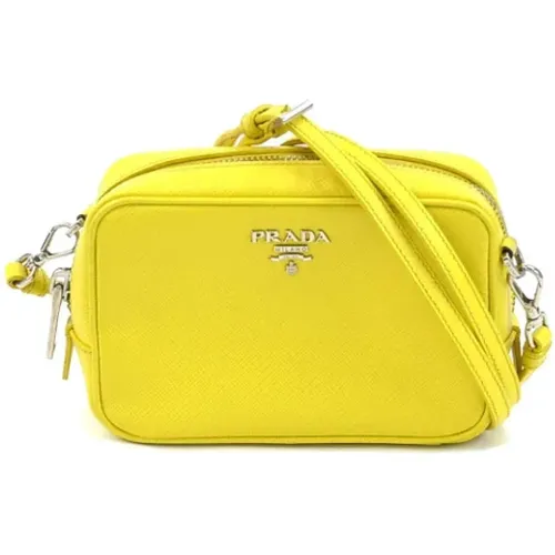 Pre-owned Cross Body Bags, female, , Size: ONE SIZE Pre-owned Leather prada-bags - Prada Vintage - Modalova