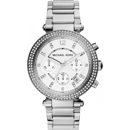 Chronograph Bracelet Watch , female, Sizes: ONE SIZE - Michael Kors - Modalova