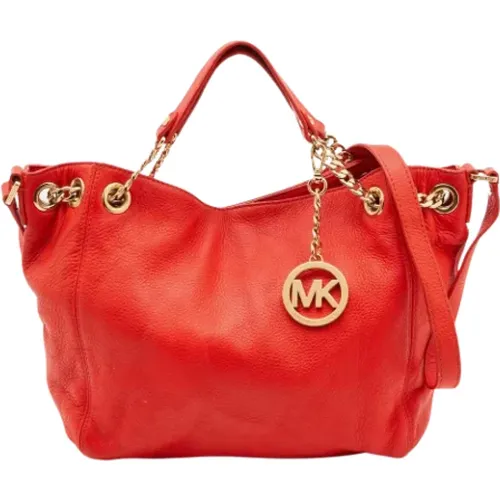 Pre-owned Tote Bags, female, , Size: ONE SIZE Pre-owned Leather handbags - Michael Kors Pre-owned - Modalova