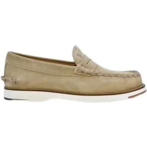 Loafers, male, , Size: 8 US Flat Sandals - TOD'S - Modalova