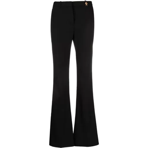 Tailored Flared Pants , female, Sizes: XS - Versace - Modalova