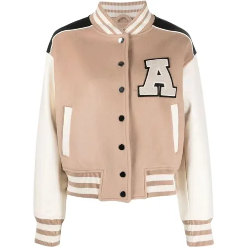 Ivy Varsity Jacket Button Closure , female, Sizes: L - Axel Arigato - Modalova