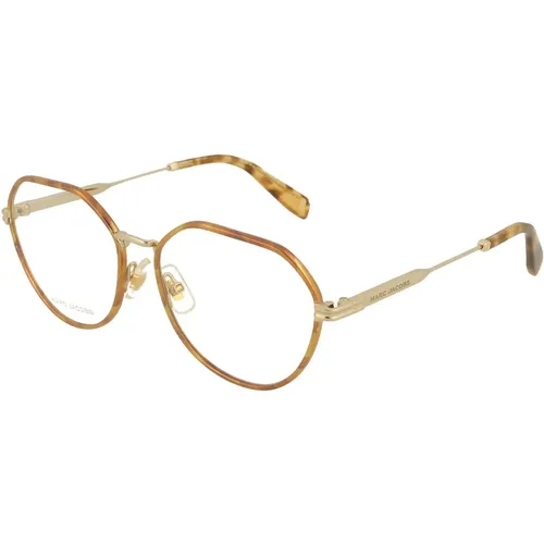 Glasses, female, , Size: 55 MM Upgrade Your Eyewear Style with Wooden Eyegles 1043 Color 06J - Marc Jacobs - Modalova