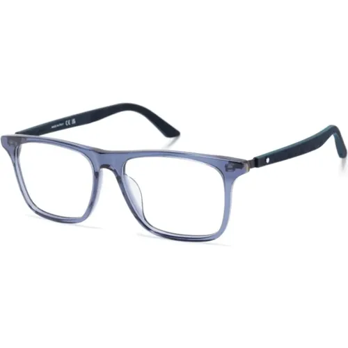 Glasses, male, , Size: 55 MM Mb0359O 005 Optical Frame - Montblanc - Modalova