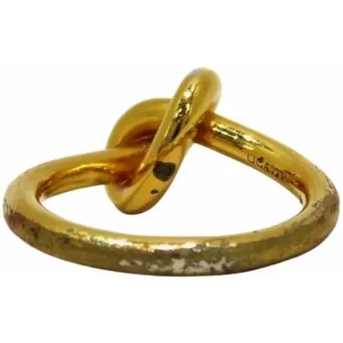 Pre-owned Jewellery, female, , Size: ONE SIZE Pre-owned Gold rings - Celine Vintage - Modalova