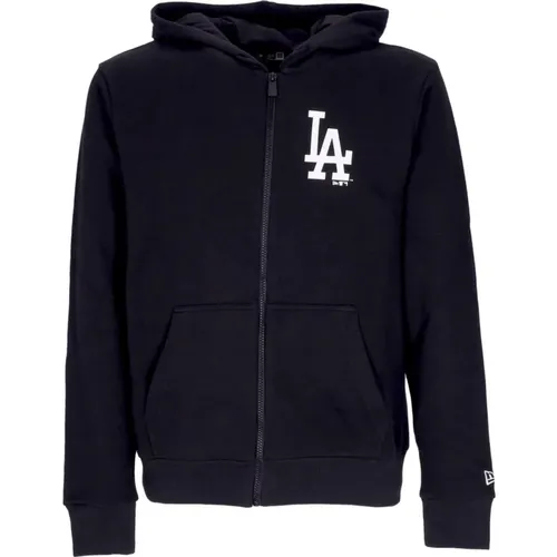 Zip-throughs, male, , Size: XS Dodgers Zip Hoodie /White - new era - Modalova