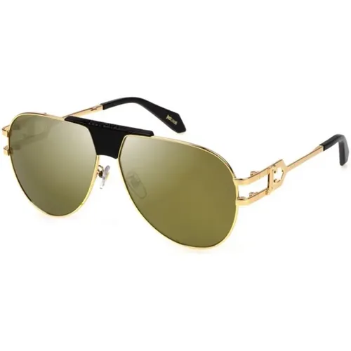 Rose Gold Sonnenbrille mit Braunem Spiegel - Just Cavalli - Modalova