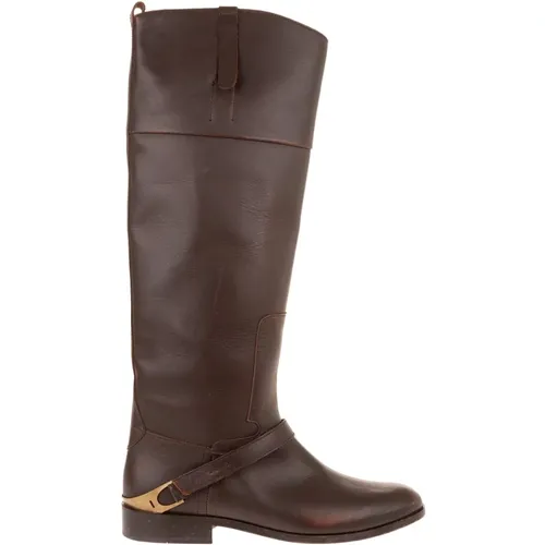 Winter Knee-High Boots , female, Sizes: 4 UK, 3 UK - Golden Goose - Modalova