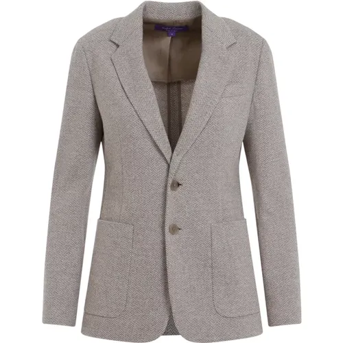 Women's Clothing Jacket Nude & Neutrals Aw24 , female, Sizes: XS - Ralph Lauren - Modalova