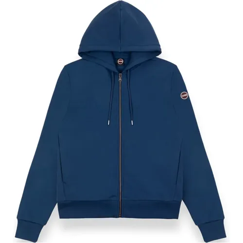 Zip-throughs, male, , Size: M Mens Full Zip Hoodie - Colmar - Modalova