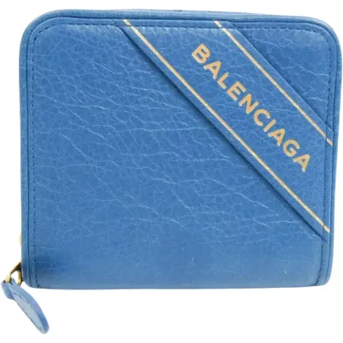 Pre-owned Wallets, female, , Size: ONE SIZE Pre-owned Leather wallets - Balenciaga Vintage - Modalova