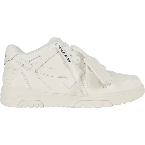 Weiße Ledersneaker Off White - Off White - Modalova