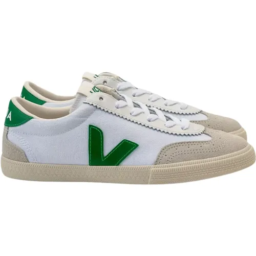 Canvas Volley Sneaker , Damen, Größe: 38 EU - Veja - Modalova