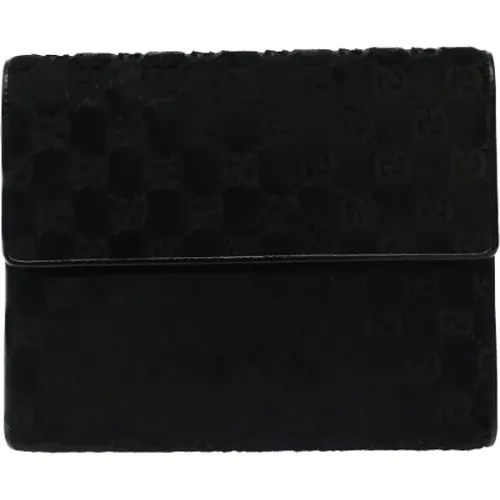 Pre-owned Wallets, unisex, , Size: ONE SIZE Pre-owned Canvas wallets - Gucci Vintage - Modalova