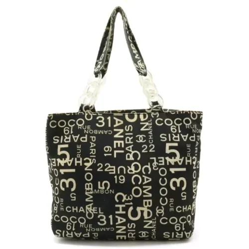 Pre-owned Tote Bags, female, , Size: ONE SIZE Pre-owned Canvas chanel-bags - Chanel Vintage - Modalova