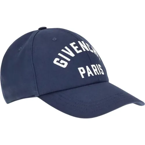 Caps, male, , Size: ONE SIZE Embroidered Logo Baseball Cap - Givenchy - Modalova